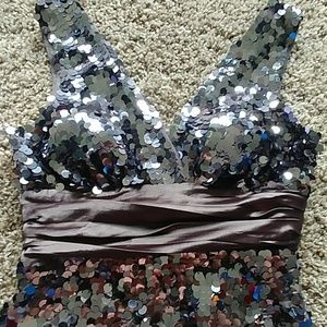 Stunning Sequins Cocktail Dress